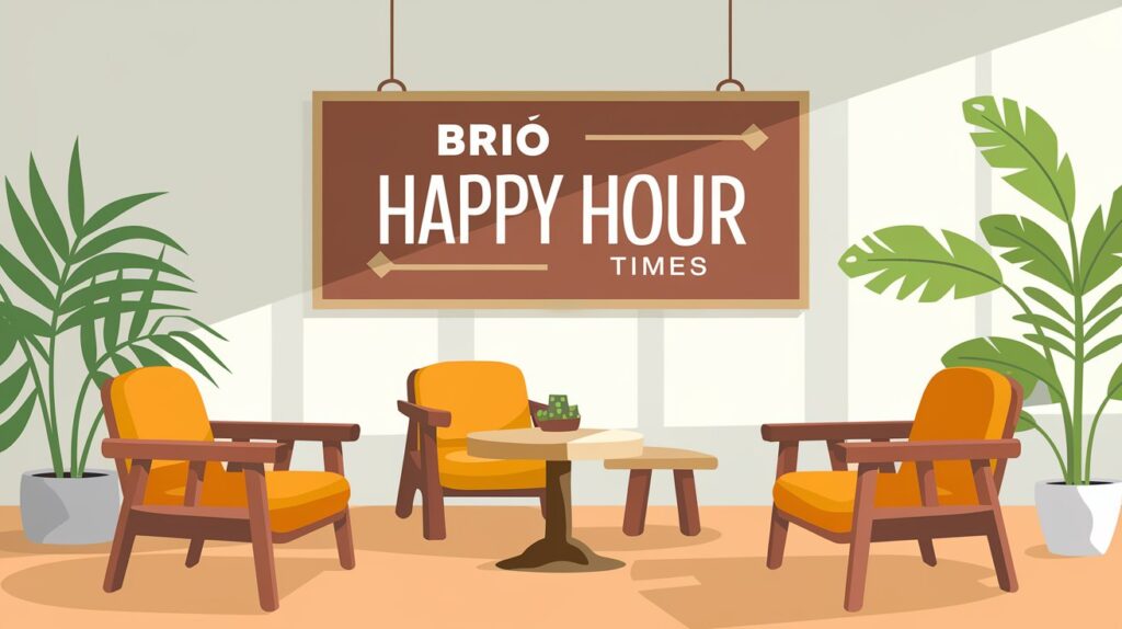 Brio Happy Hour Menu