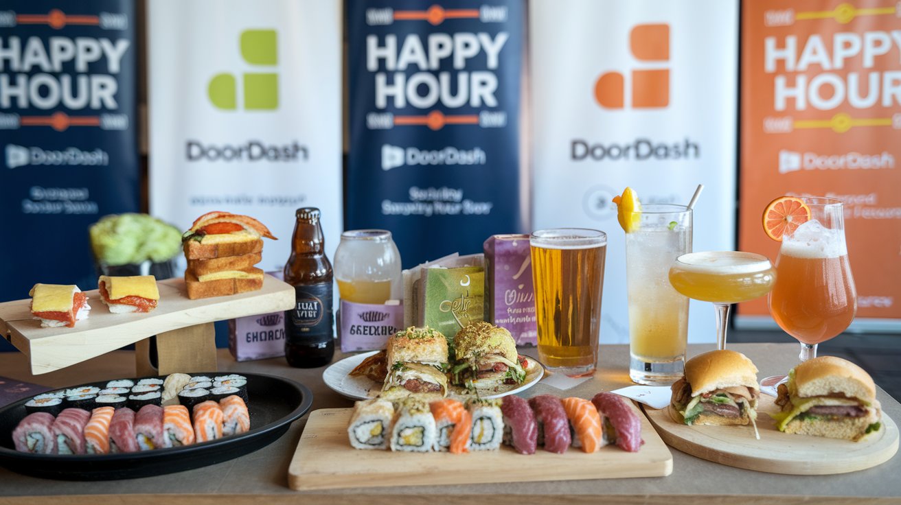 Doordash Happy Hour Times with Menu Prices 2025
